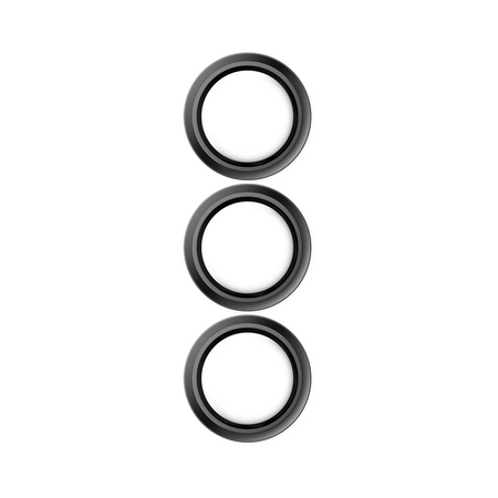 Lensy szkło na obiektyw aparatu Samsung S25 Ultra black by Hammer Glass