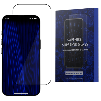 100% sapphire Hammer Glass for Apple iPhone 17 Air, hardness 9H+