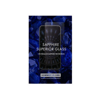 Szkło szafirowe 100% szafir Hammer Glass do Apple iPhone 13 Pro Max/ 14 Plus, twardość 9H+