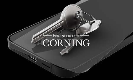 Hammer Glass Tempered Glass for Samsung Galaxy S23 Plus by Corning