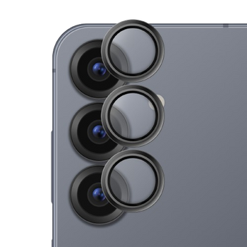 Lensy camera lens glass for Samsung S25 Edge Black by Hammer Glass