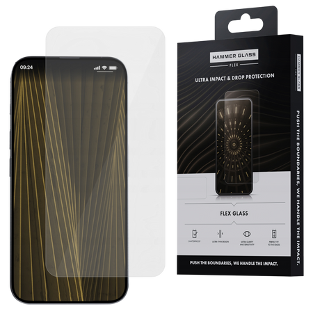 Szkło Hybrydowe Flex Hammer Glass do Apple iPhone 17 Air powłoka oleofobowa