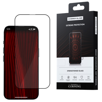 Hammer Glass Tempered Glass for Samsung Galaxy S25 by Corning
