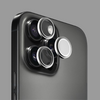 Lensy camera lens glass for Apple iPhone 16/ 16 Plus silver by Hammer Glass