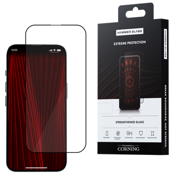 Szkło Hartowane Hammer Glass do Apple iPhone 17/17 Pro by Corning