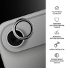 Lensy camera lens glass for Apple iPhone 17 Air Silver by Hammer Glass